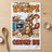 Brown cartoon bunny with spilled food, holding phone, with "My favorite RECIPE ORDER IN!" text.