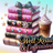 Stack of pink and black jeweled books with a coffee drink and "Well Read & Caffeinated" text.