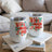 Two white insulated tumblers with "Sweet Summer Time" text and fruit designs.