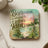 Beer is always a good idea quote on a coaster with beach sunset.