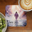 Jesus walking on water with inspirational text overlay.