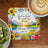 Floral coaster with Bible verse "God so loved the world He gave His only Son, John 3:16".