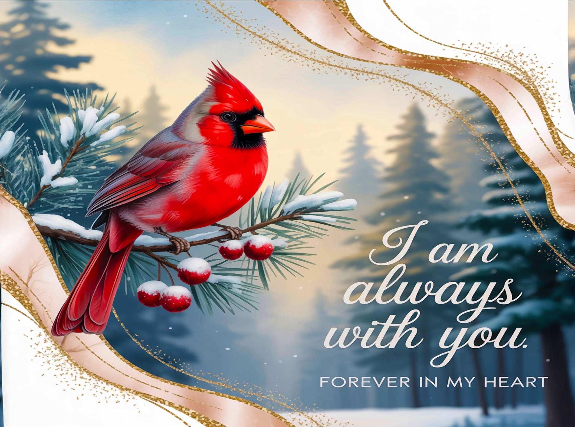 cardinal keepsake loss of loved one gift