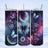 celestial butterfly moon tumbler design