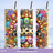 colorful bingo balls drink tumbler