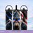 cool sasquatch tumbler red white blue
