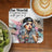 Coaster with woman drinking, "The World Is A Better Place with you in it" text.