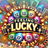 Bingo balls with "FEELING LUCKY" text and casino elements.