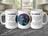 Mug with Scorpio zodiac sign and descriptive text.