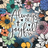 Always be joyful text surrounded by colorful flowers and checkerboard pattern.