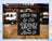 Black flask with "HOLD ON Let Me DRINK About It" etched in white.