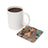 Coaster with woman and text "Be the one who decided to go for it".