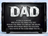 dad tribute slate metallic design