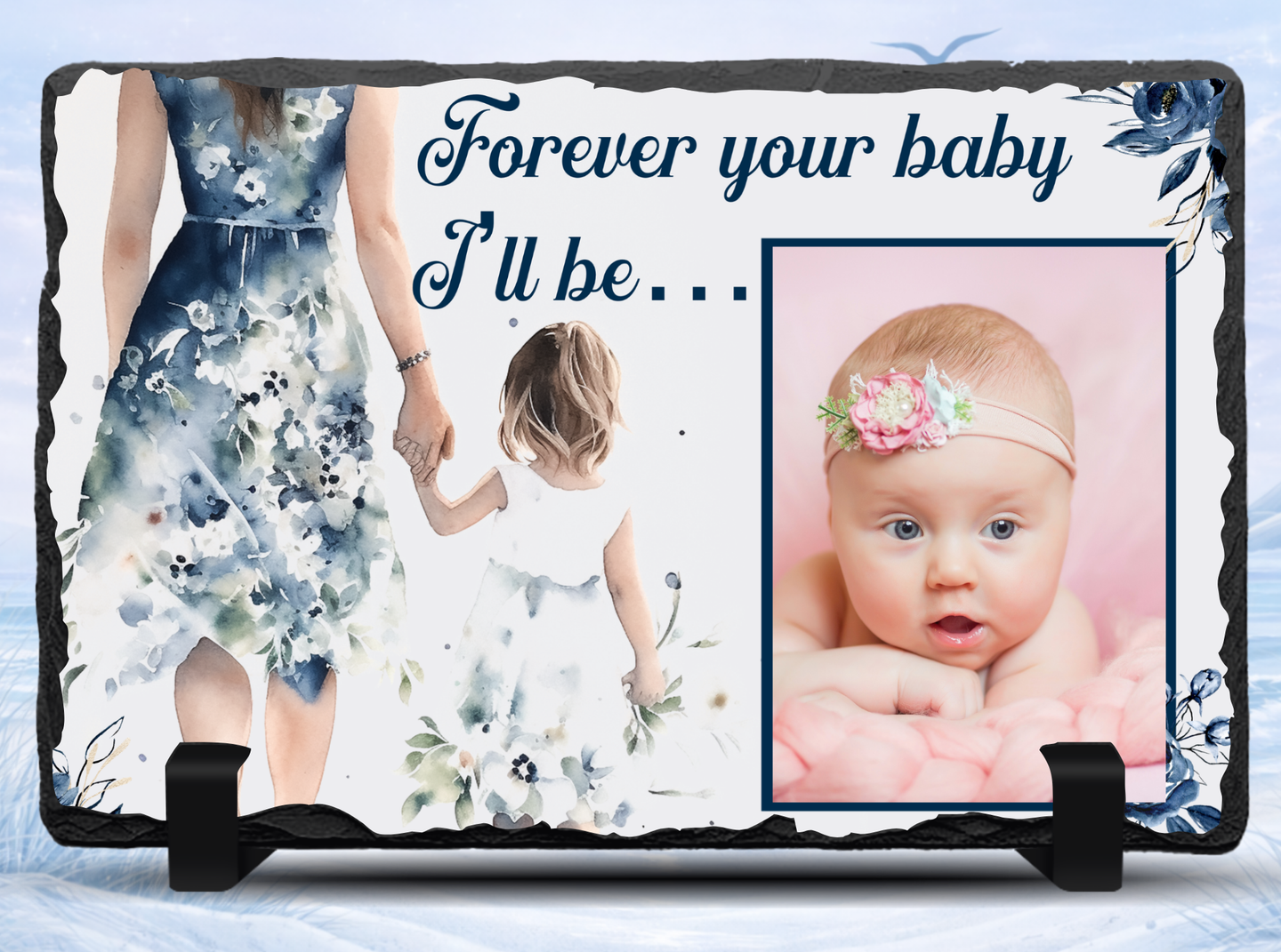 daughter photo slate gift for mom