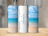 Tall tumbler with beach scene and "Amelia" in script.