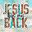 Jesus has my back text with cowhide and leopard print patterns.