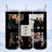 Three tumblers featuring couple photos and "YOUR TEXT HERE" placeholder.