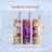 dice casino tumbler gold glitter