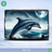 dolphin jumping waves slate moon ocean scene marine life decor stone