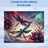dragonfly flower stainless steel tumbler vibrant artwork
