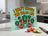 Cutting board with cartoon vegetables and text "I didn't choose the salad life".