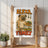 Pug wearing apron, tired expression, kitchen background, "Alexa feed this family" text.