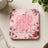 Square coaster with "put GOD FIRST in all things" text and floral accents.