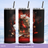 edgy poker tumbler with flames