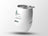 White tumbler with "WAIT... IT'S MONDAY?" text and palm frond graphic.