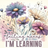 Flowers and foliage surround text reading "failing means I'M LEARNING".