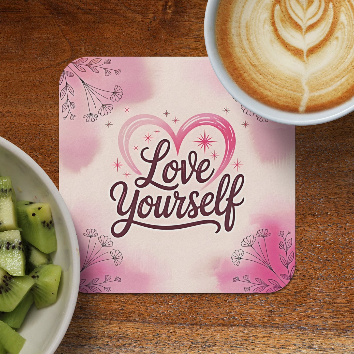 Love Yourself Uplifting Coasters