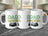 Three white mugs with "DADDY MODE: ON" text and video game controllers.