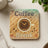 Square coaster with "Coffee Break" text and coffee cup illustration.