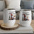 Two wine tumblers with a gnome and "Don't spill it!" text.