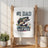 Kitchen towel with "#1 DAD BASS BOSS" text and a jumping bass graphic.