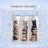 Tumbling with three kittens stacked on books, listing tumbler features.