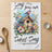 Birdhouse with robin and flowers, text "Sing your own Sweet Song."
