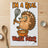 Cartoon hedgehog holding whisk over bowl, text reads "I'm a real Whisk Taker".