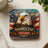 Coaster with bald eagle, American flag, and "America 250 1776 - 2026".