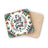 Coaster with floral border and "It is well with my soul" text.