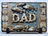 fishing dad slate gift fish design