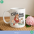 funny retro coffee mug coffee and poor decisions
