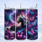 horse butterfly tumbler cosmic galaxy design
