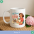 ignoring people funny retro coffee mug