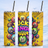 lucky bingo drink tumbler colorful balls design
