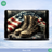 military boots american flag dog tags tribute slate