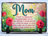 mom appreciation gift slate with message