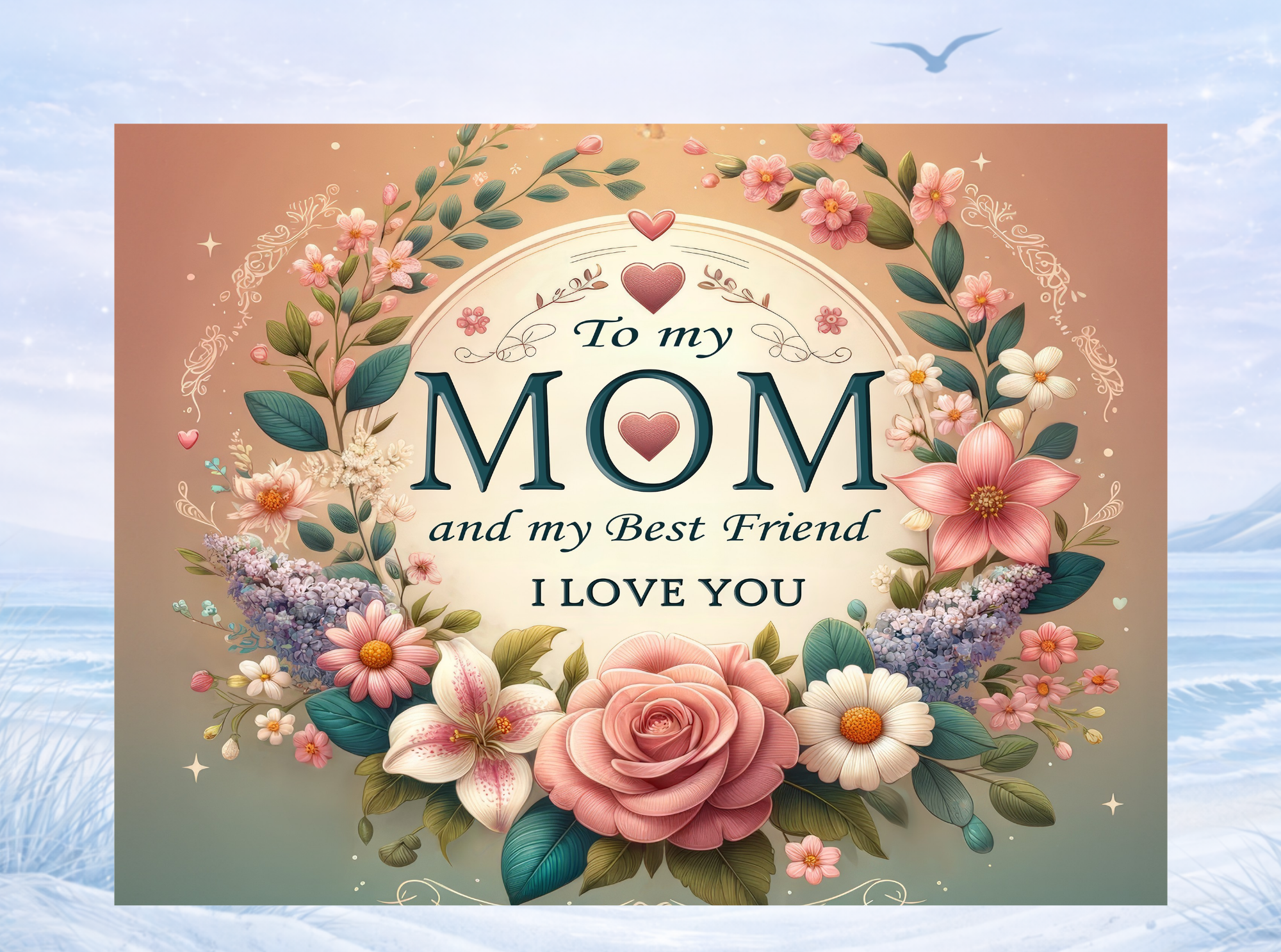 mothers day gift mom best friend plaque