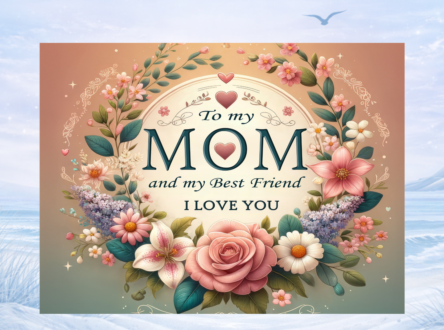 mothers day gift mom best friend plaque
