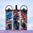 motorsport ATV tumbler USA flag racing design